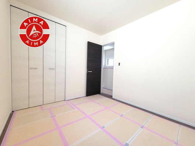 福岡市南区警弥郷1丁目第4-3棟（1号棟）の内観：施工例|主寝室には収納力に優れたクローゼットがありますので、お部屋もすっきり片付きます。