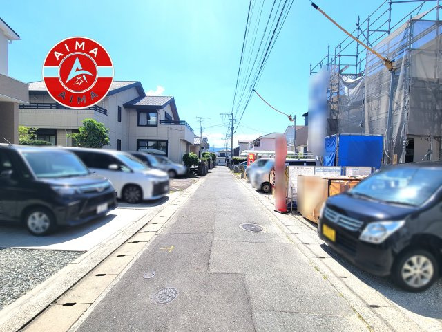 福岡市南区警弥郷1丁目第4-3棟（1号棟）の前面道路含む現地写真|前面道路です。