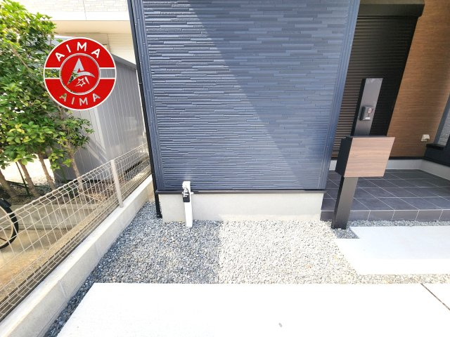 福岡市南区警弥郷1丁目第4-3棟（1号棟）の外観|お庭で自由な時間を過ごせます。