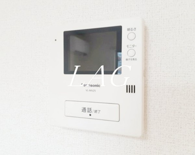 【セキュリティ】 | 一榮サンパークＢ | モニター付きインターフォンです。