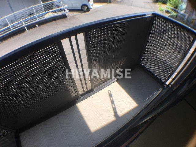 セジュールたさきB棟のバルコニー