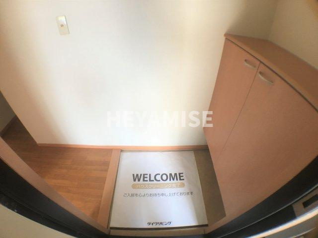 セジュールたさきB棟の玄関