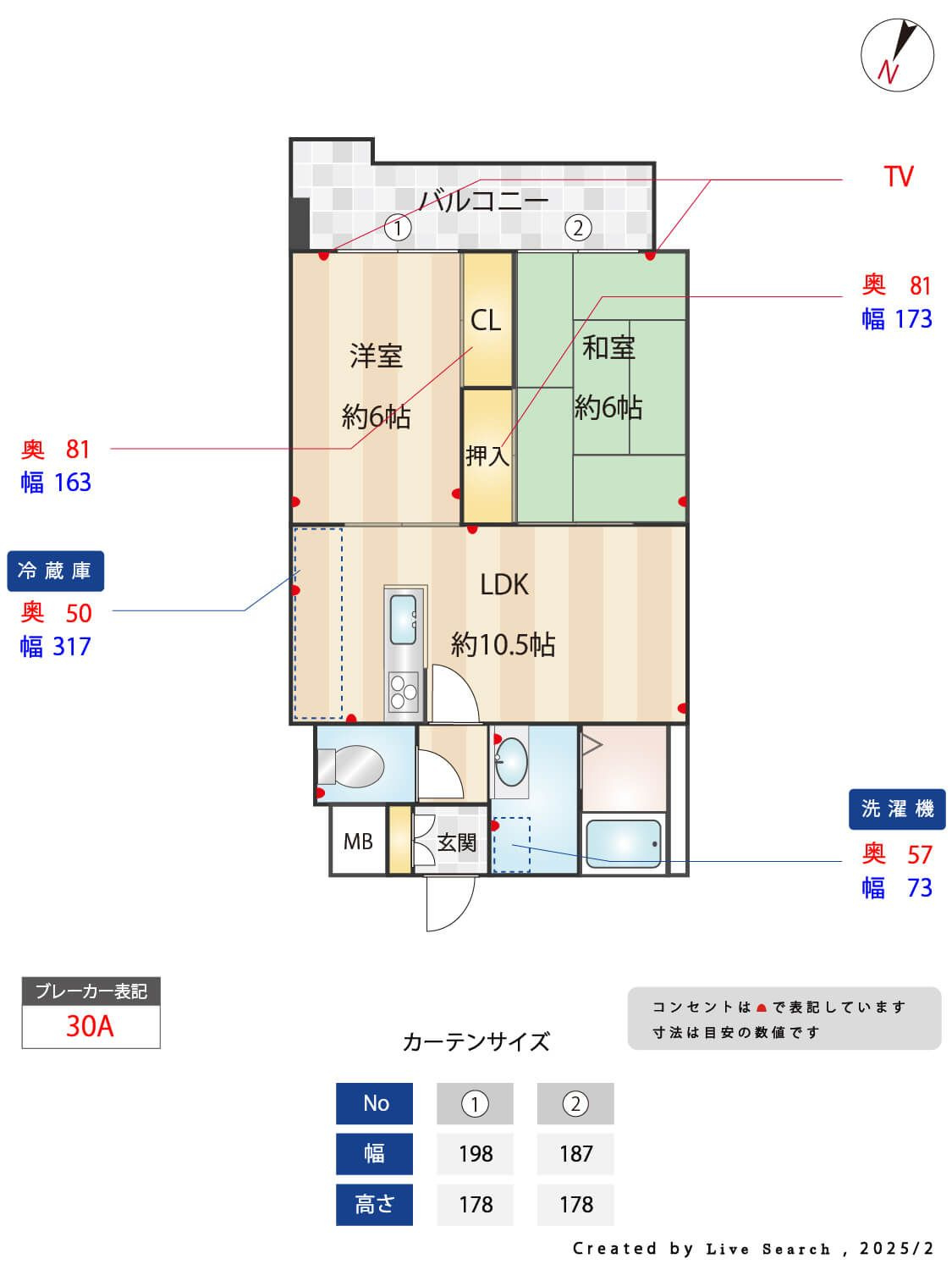 サンマリノミトマの間取り