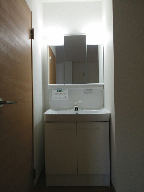 めぞん桂の独立洗面台|洗面所