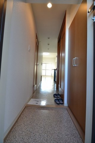 広島市西区庚午北１丁目の賃貸マンションの玄関|ゆったりとした玄関です