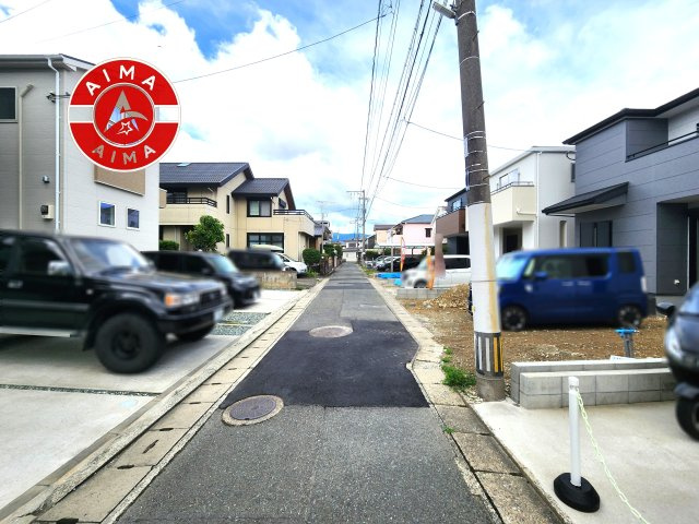 福岡市南区警弥郷1丁目第4-3棟（2号棟）の前面道路含む現地写真|前面道路です。