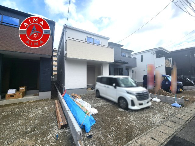 福岡市南区警弥郷1丁目第4-3棟（2号棟）の完成予想図|デザイン性のある外観です。