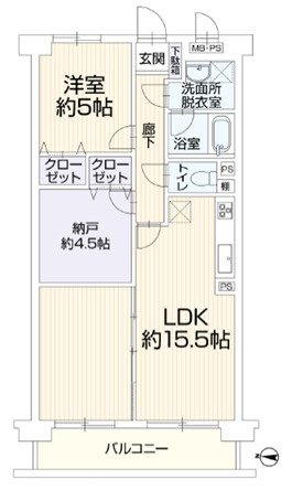 クリオ平塚八番館　