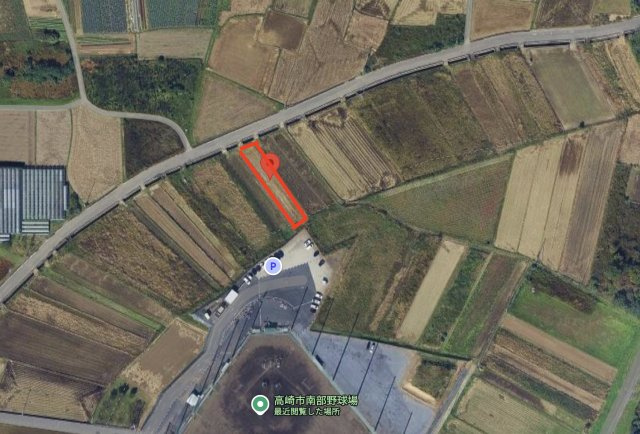 [農地]群馬県高崎市阿久津町1630（青地）