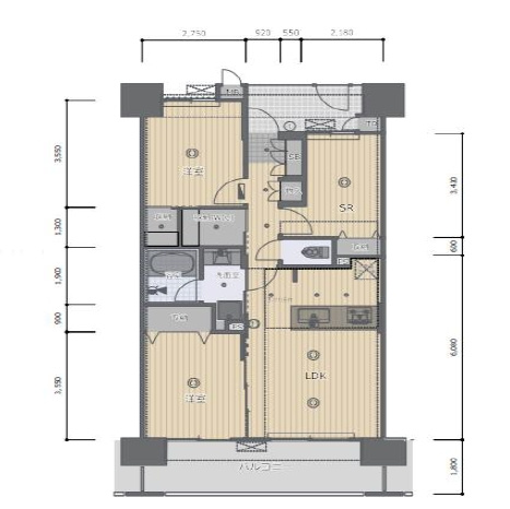 【間取り】 | サンクレイドルみずほ台 | ３LDK