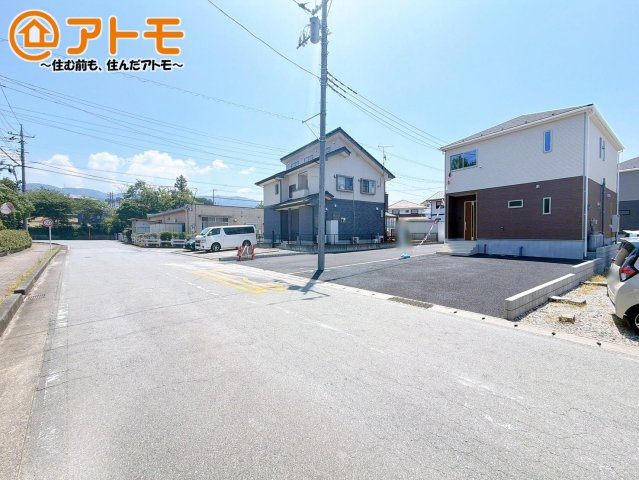 【前面道路含む現地写真】 | 田方郡函南町柏谷　新築一戸建て　1号棟