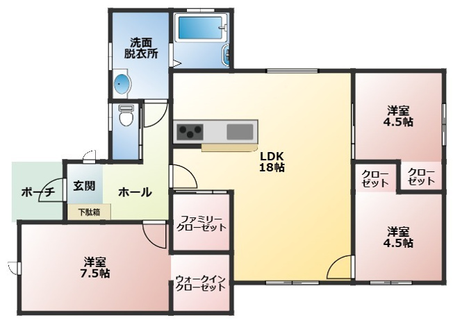 【間取り】 | 山鹿市熊入町