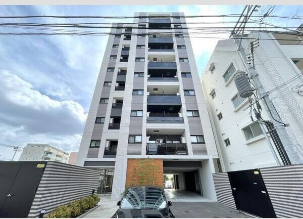 福岡市中央区今川２丁目の賃貸マンションの外観