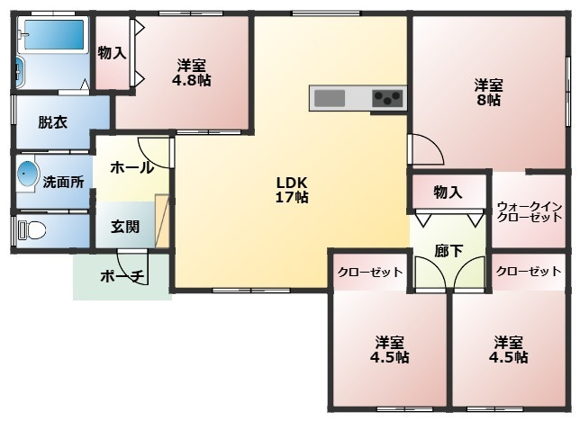 【間取り】 | 山鹿市熊入町