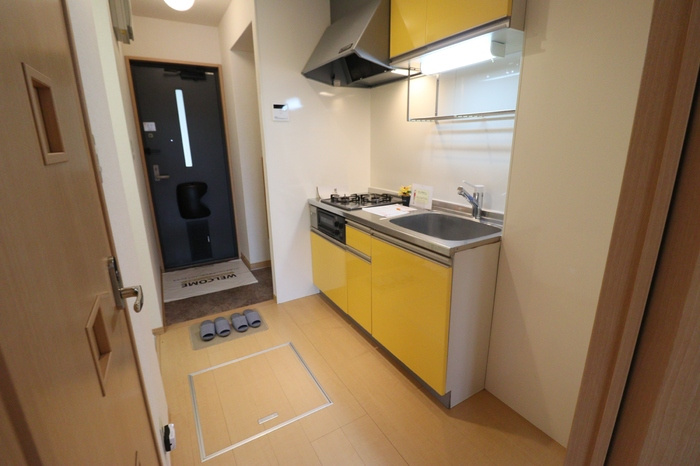 Brezzaのキッチン|2口コンロ付システムキッチン