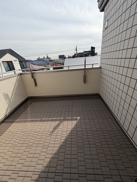 クレールムサシのバルコニー