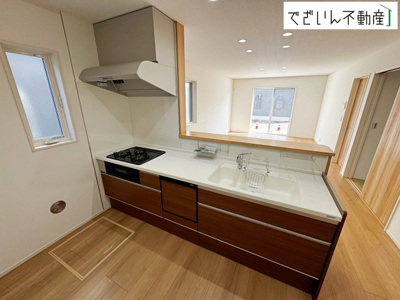 【キッチン】 | 熊谷市石原　新築住宅 | ≪4号棟≫
現地(2026年2月撮影)