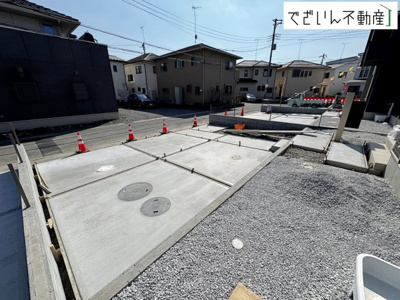 【駐車場】 | 熊谷市石原　新築住宅 | ≪4号棟≫
現地(2026年2月撮影)
