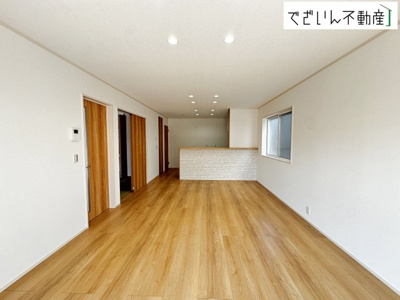 【居間・リビング】 | 熊谷市石原　新築住宅 | ≪4号棟≫
現地(2026年2月撮影)