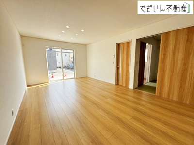【居間・リビング】 | 熊谷市石原　新築住宅 | ≪4号棟≫
現地(2026年2月撮影)