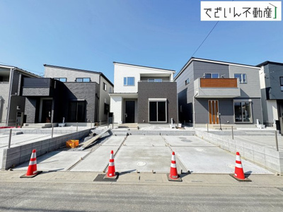 【前面道路含む現地写真】 | 熊谷市石原　新築住宅 | ≪4号棟≫
現地(2026年2月撮影)