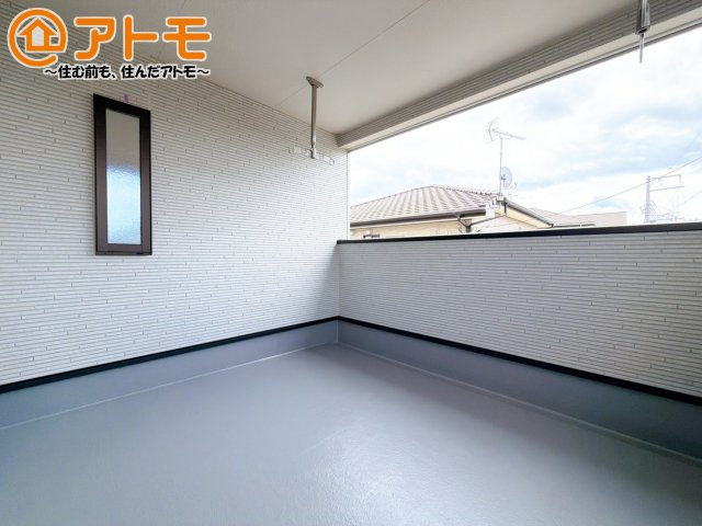 【バルコニー】 | 田方郡函南町柏谷　新築一戸建て　4号棟 | インナーバルコニーはお出かけ中の急な雨でも安心♪