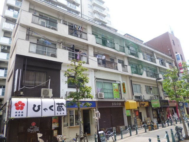 王子一番街ビルの外観|住居としても事務所としても使えます！