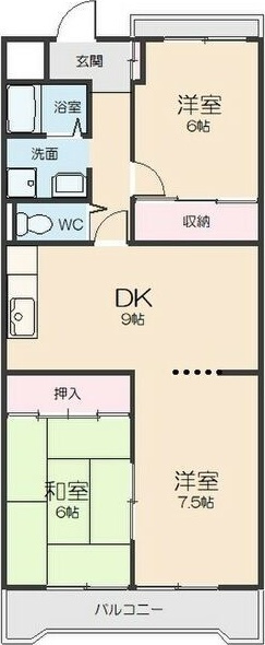ピュア五反田の間取り