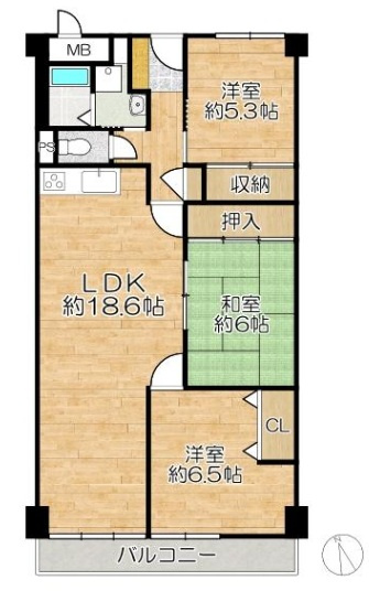 シャルマンコーポ明石3号棟