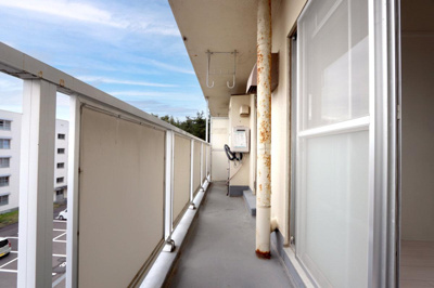 【バルコニー】 | ビレッジハウス石脇1号棟 | ※写真は同タイプの物件です。