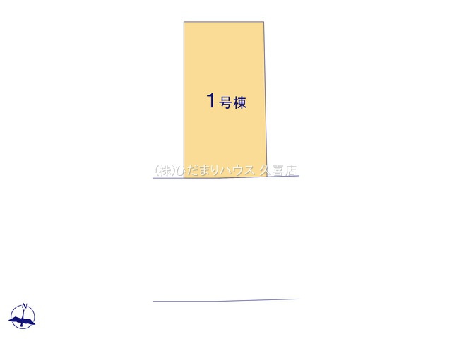 羽生市南羽生1丁目　新築一戸建て　の区画図|全1棟