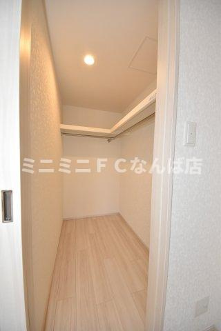 プレジオ松屋町の収納