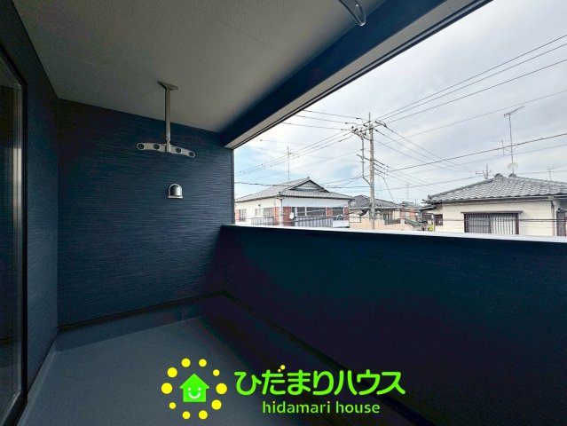 杉戸町下高野第22　新築一戸建て　クレイドルガーデンのバルコニー