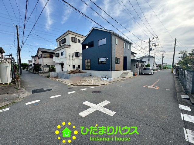 杉戸町下高野第22　新築一戸建て　クレイドルガーデンの前面道路含む現地写真|2026/04/20　撮影