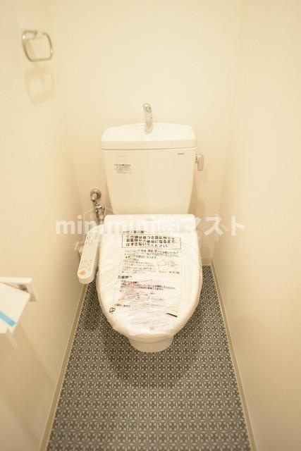 ドュシンビオス桜川のトイレ