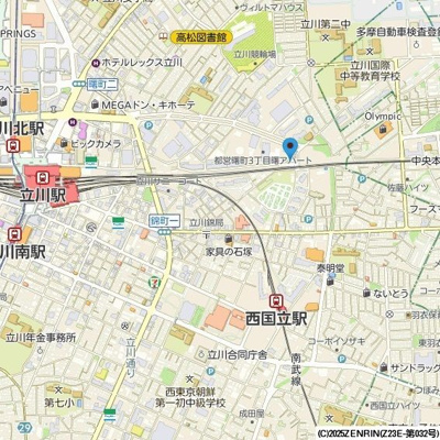 【地図】 | LaSante立川(ラサンテタチカワ)