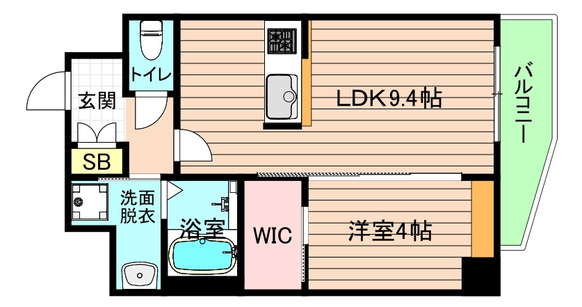 THE　HUB　MIYAKOJIMAの間取り