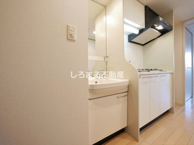 プレサンス天満橋アンジェの洗面所