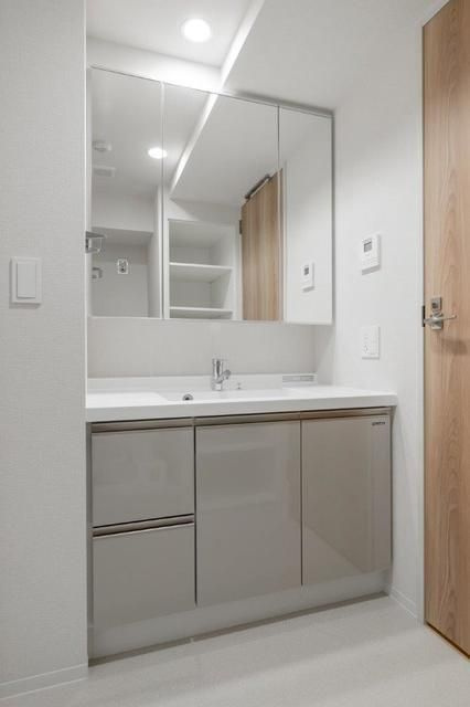 リーフシティ市川　ザ・レジデンスの独立洗面台