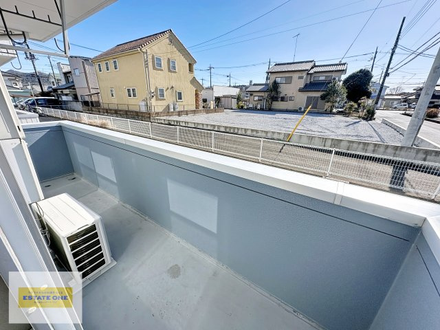 ハイツ葭井戸のバルコニー