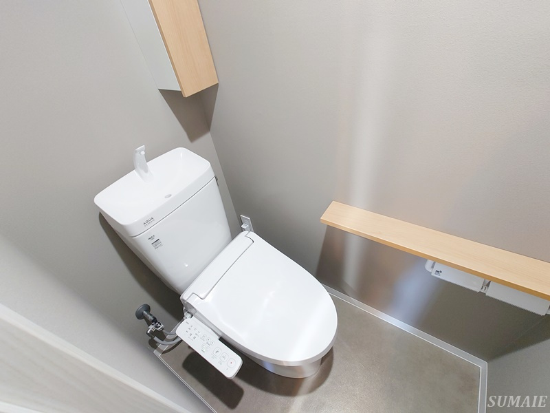 シャルム　ウキマのトイレ|温水洗浄機能付きトイレです☆