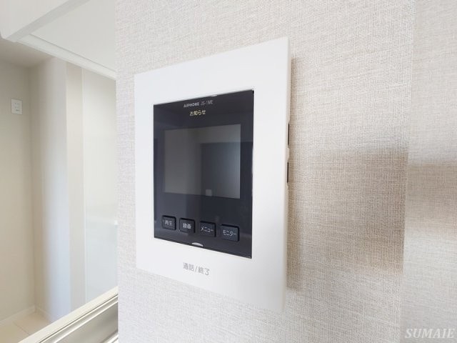 シャルム　ウキマのセキュリティ|モニター付インターホン完備です☆