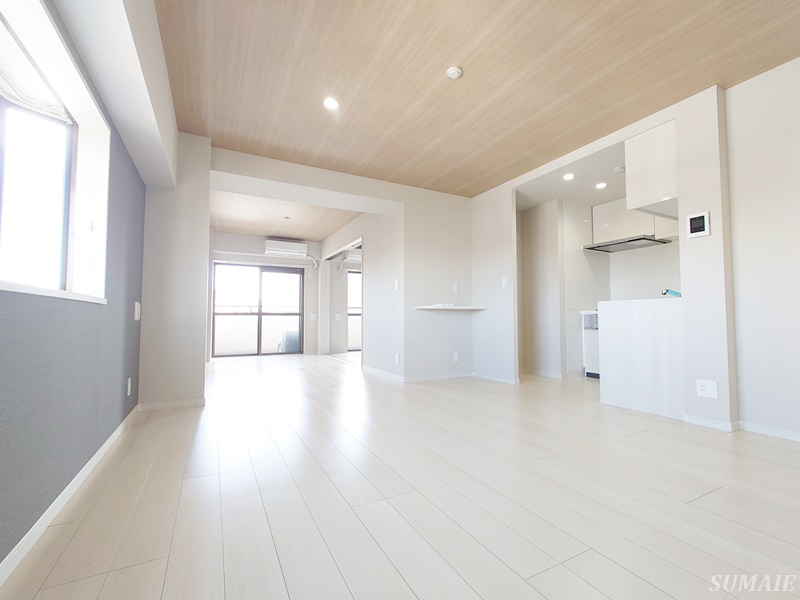 シャルム　ウキマの居間・リビング|リビングです☆