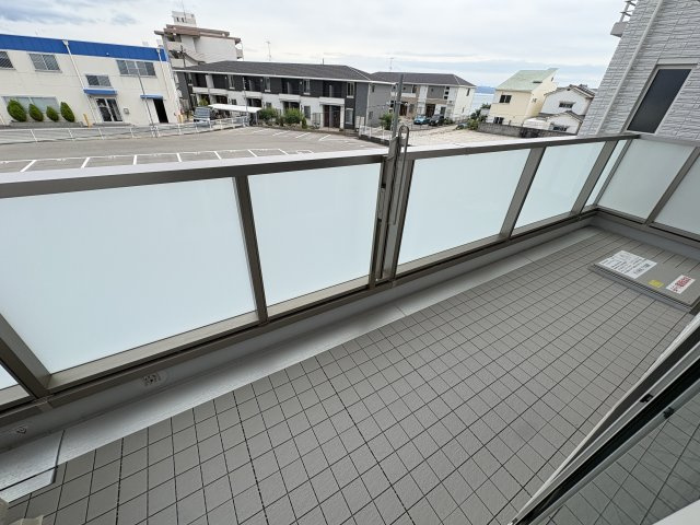 Seaside Houseのバルコニー