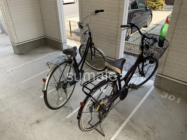 ハルカス鳩ヶ谷のその他共用部分|駐輪場