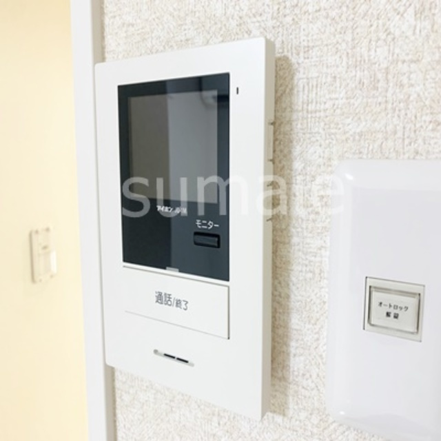 ハルカス鳩ヶ谷のセキュリティ|モニター付きオートロック