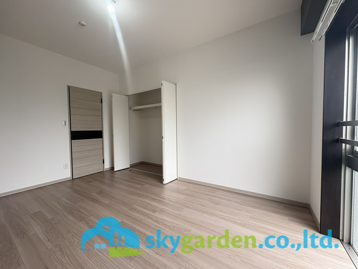 ロータリーパレス藤沢の寝室|使い勝手のいい寝室です