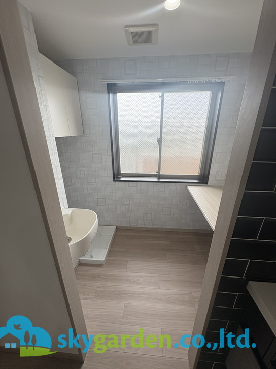 ロータリーパレス藤沢のランドリースペース|洗濯機置き場ワークスペース