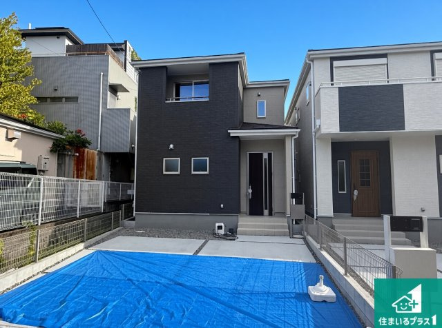 羽曳野市野々上　第2期　新築一戸建ての外観|お客様に長く安心して住んでいだだける事にこだわった家づくり！住んでからのアフターサービスにもしっかりと取り組んでいます！