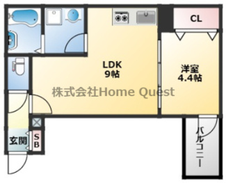 【間取り】 | Lino久宝寺